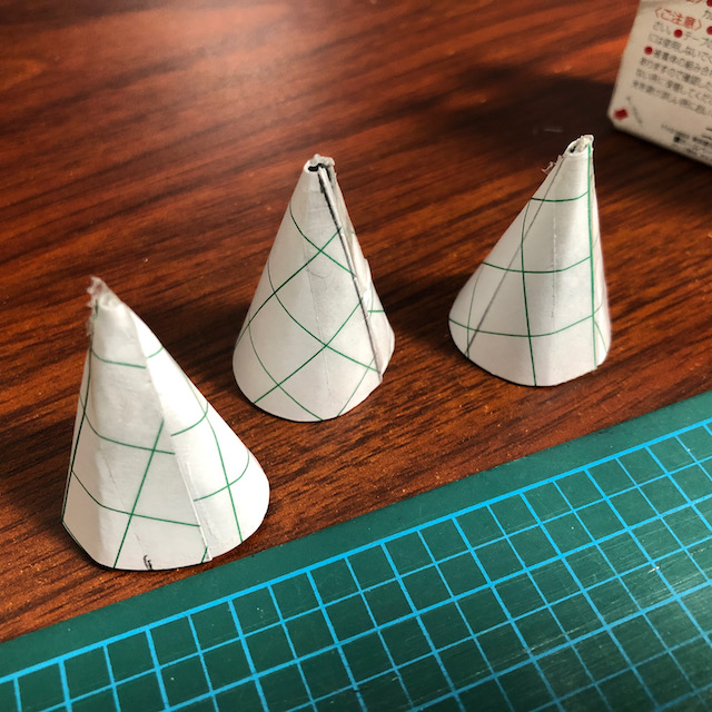 100％天然手作り蚊取り線香を作ってみた紙型