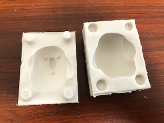 シリコン型作成完成