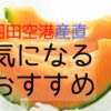 羽田空港産直気になるおすすめ-メロン