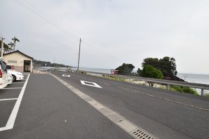 鹿屋荒平神社駐車場様子