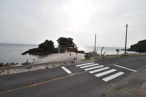 鹿屋荒平神社駐車場様子