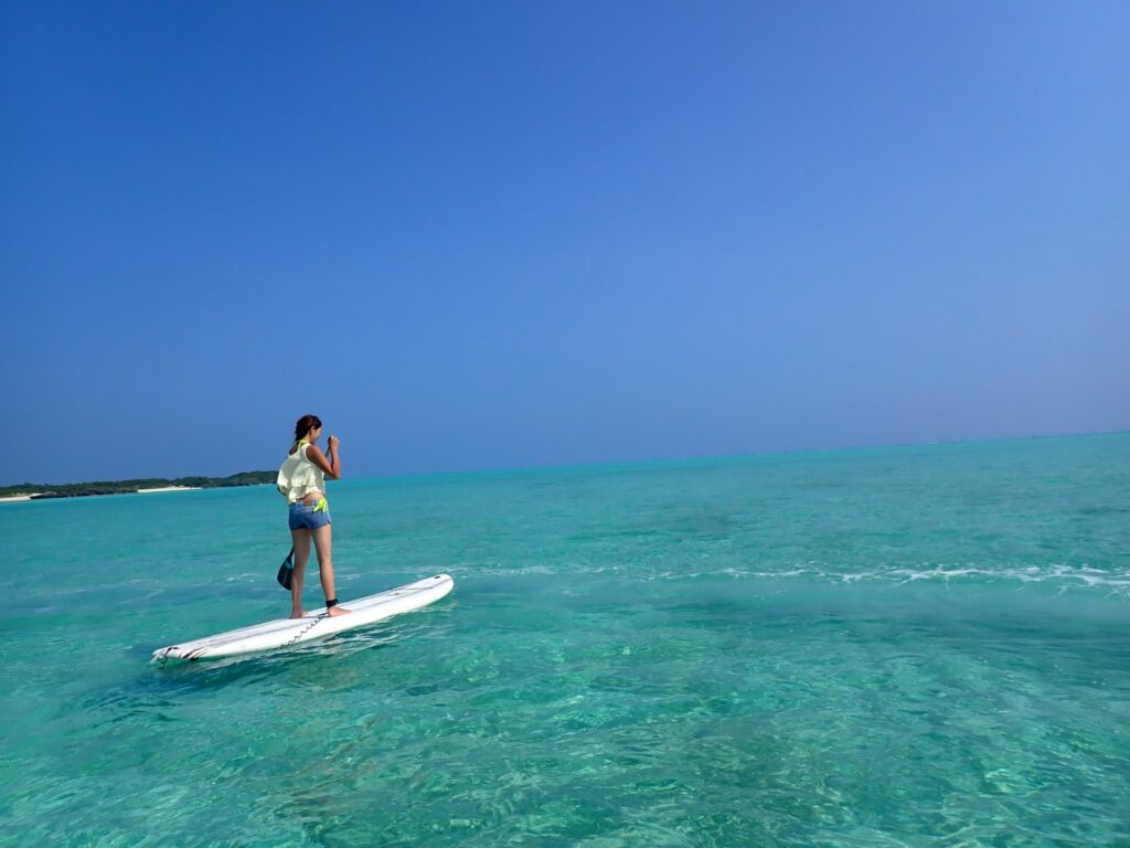 与論島・SUP