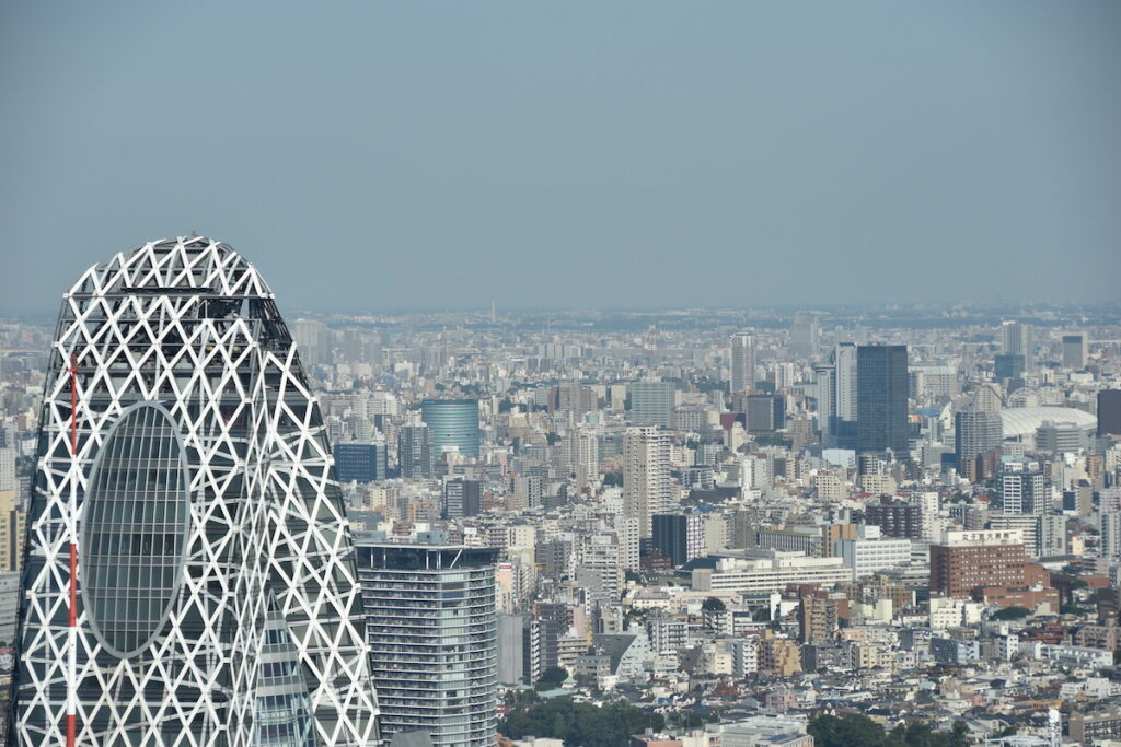 東京都庁展望室は無料です！この景色は圧巻！