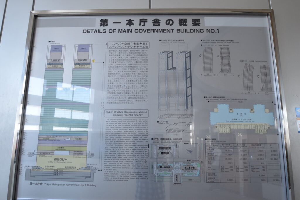 東京都庁展望室は無料です！この景色は圧巻！